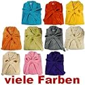 Mikrofaser Bademantel in verschiedenen Farben und Gr&ouml;&szlig;en