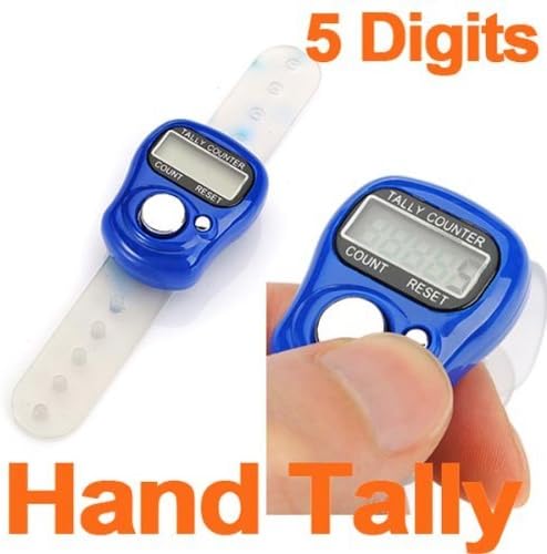 NEW LCD 5 Digit Digital Electronic Ring Tally Counter.