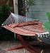 Parrot Bay Antiqua Premium Quilted Hammock - Rustic Stripe