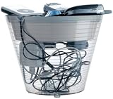 Apple iPod Charger & more: MultiPot Personal Electric Multisocket Charging Hub & LED Lamp: recharge your iPod, cell phone, blackberry, etc., all in one place. * Color is Transparent *