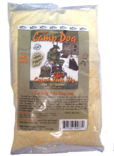 More image Papa Scott's Original Camp Dog Cajun Fish Fry - 1lb
