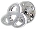 Sterling Silver Celtic Knot Trinity Lapel Pin, 1/2