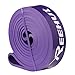 REEHUT Latex Loop Resistance Band - Pull Up Assist Band Jump Stretch Bands for Workout, Physical Therapy, Mobility, Powerlifting, Strength Exercise (Purple)