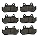 1984-1987 Honda Goldwing 1200 GL1200A GL1200I Kevlar Front & Rear Brake Pads