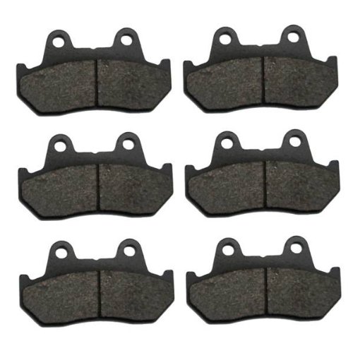 1984-1987 Honda Goldwing 1200 GL1200A GL1200I Kevlar Front & Rear Brake Pads