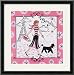 Jet Set II Framed Art Print by Jennifer Brinley,13.6 x 13.6 Framed