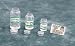 Mason Jar Set in Resin with Green Labels Dollhouse Miniature