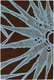 2' x 3' Counterfeit Hand-tufted Contemporary Designer Rug