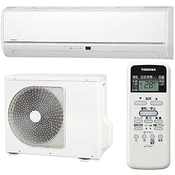 東芝 エアコン Dシリーズ おもに6畳用 RAS-2211Dムーンホワイト 100V電源タイプ