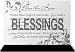Bless Blessed Inspirational Inspiration Glass Plaque Home Decoration