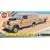 Airfix A02322 1:76 Scale LWB Land Rover (Soft Top) & Trailer Military Vehicles Classic Kit Series 2