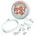CK Products Pumpkin Cookie Cutter, Set of 7