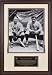 Lou Gehrig and Babe Ruth New York Yankees Framed 16x20 Photograph with Plate
