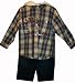 Calvin Klein Infant & Toddler 2 Pc Hooded Shirt & Jeans Outfit Available in Several Sizes