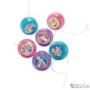 Amazon.com: 1 Dz. Mini Easter Yo-yos - Easte