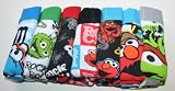 Sesame Street Toddler Boy's Brief Pack - 7 Pair - Multi-Character Size: 2T-3T
