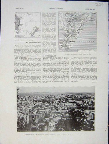 Napier Earth-Quake New Zealand Art-Deco French 1931