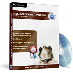 Meerschweinchenscout Z�chterversion, CD-ROM Der schnelle �berblick �ber Ihre Meerschweinzucht. Inkl. Zuchtbuch und Abstammung