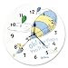 Trend Lab Dr.Seuss Oh! The Places You'll Go Wall Clock, Blue