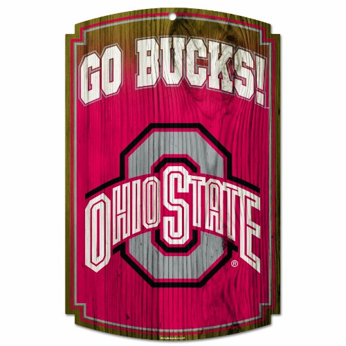 NCAA Ohio State Buckeyes Wood Sign