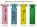 Mr-Label® (20 Sheets, 600 Labels) Assorted Colors Self-Adhesive Cable Label - Waterproof | Tear Resistant | Durable - with Online Print Tool - for Laser Printer