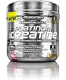 MuscleTech Platinum 100% Creatine, Ultra-Pure Micronized Creatine Powder, 80 Servings, 0.88 lbs (400g)