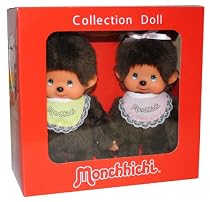Monchhichi 251360 - Monchhichi Exklusiv Set 35 Jahre Mädchen / Junge Replica