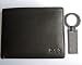 Hugo Boss leather wallet and keyring gift set Image