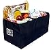 Trunk Organizer by 1 FOR THE ROAD, Grocery Carrier & Storage; Auto Car SUV Truck Minivan; Folds Flat, Superior Quality; 100% SATISFACTION ASSURANCE; For Emergency Supplies, Sports Equipment, Groceries