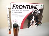 Frontline Plus 18 Month Supply for Dogs 0-22lbs or 9 Months for Dogs 23-44lbs