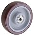 Albion 5" Caster Wheel, 450 lb. Load Rating, Wheel Width 1-29/64", Polyurethane, Fits Axle Dia. 3/8" - 1 Each