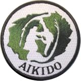Aikido Patch - Tumbling Leaf Aikidoka