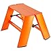 Hasegawa Ladders ML1.0-1OR Lucano Step Ladder, Orange