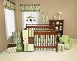 GIGGLES - 4 PC CRIB SET - BABY BEDDING SETS
