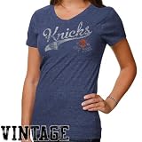 NBA '47 Brand New York Knicks Ladies Scrum T-Shirt - Royal Blue (Large)