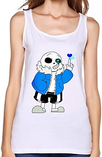 Undertale On Days Like These Women's Tank Top T-shirts,L,White