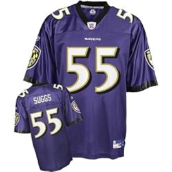 Reebok Baltimore Ravens Terrell Suggs Replica Jersey