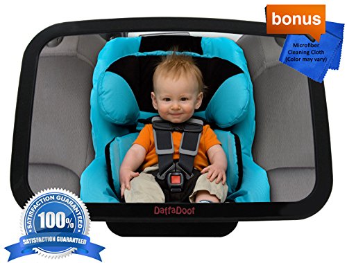 Daffadoot baby car mirror, best back seat mirror for ke…