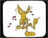 Mouse Pad with dance, bunny, rabbit, hare