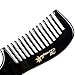 Breezelike Wide Tooth Hair Comb with Premium Gift Box, Round Handle, Detangling Massage Horn Comb
