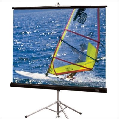 Matte White Diplomat Portable Screen - 96 x 96 AV Format
