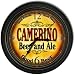 Camerino 's Beer and Ale Black Cascading Pub Style Wall Clock