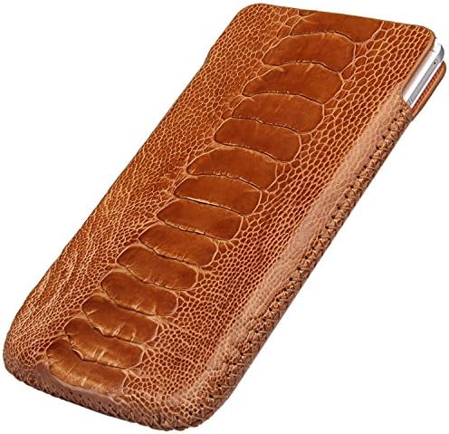 UU&amp;T Genuine Luxury Crocodile Leather Case for Huawei Mate 7 (Glossy Brown)