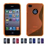 ORANGE Apple iPhone 4 ( iPhone 4G, iPhone 4th Generation) 16GB 32GB S-CURVE ....