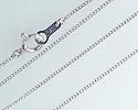 プラチナ チェーンネックレス・キヘイ50cmロングネックレス66%OFF