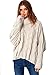 CUPSHE Fashion Women’s High Low Twist Knitting Casual Sweater, Beige