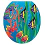 Toilet Tattoos TT-1800-R Under the Sea Design, Round