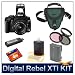 Digital Rebel XTi (Black) with EF-S 18-55mm II - Pro Photo Enthusiast Kit