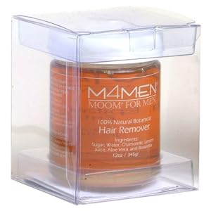 Moom For Men Organic Hair Remover Refill, 12-Ounce Jar