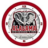 Alabama Crimson Tide Suntime 12 Dimension Glass Crystal Wall Clock - NCAA College Athletics